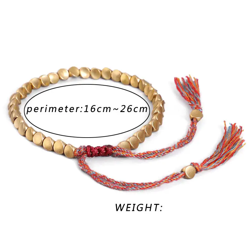 Copper Beads Bracelet