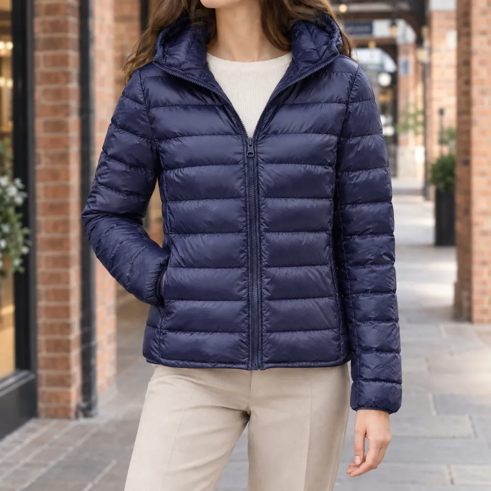 Hooded Quilted Jacket