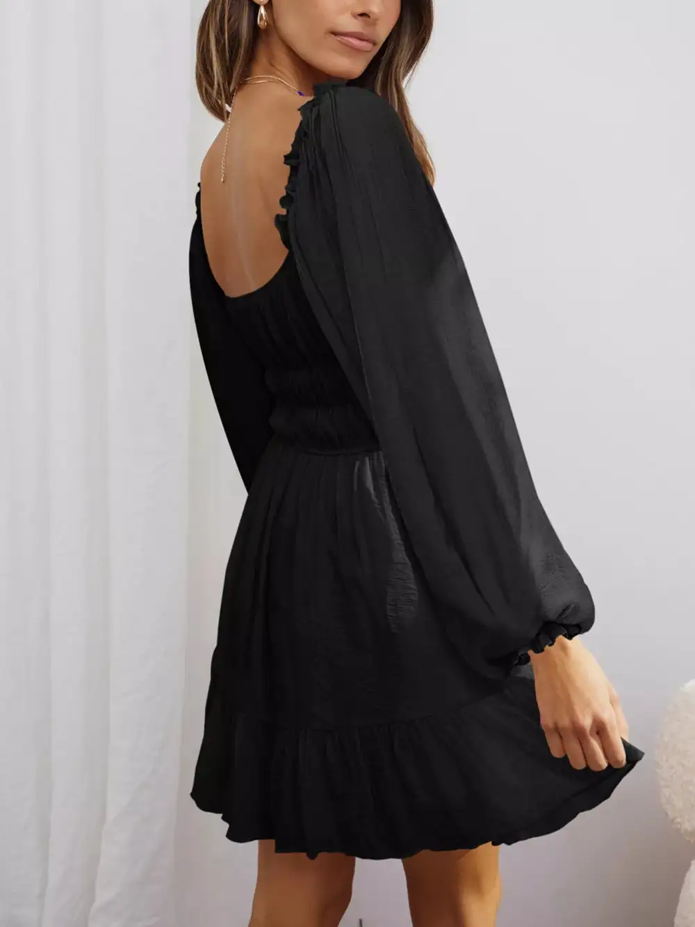 Relaxed Shape Lightweight Feel Mini Dress
