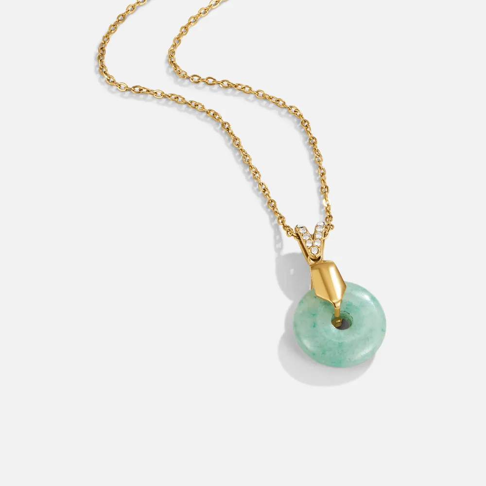 Minimal Pendant Adjustable Necklace
