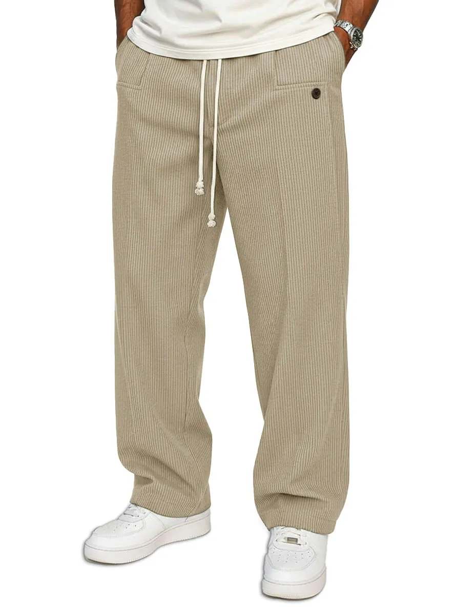 Pull On Relaxed Trousers