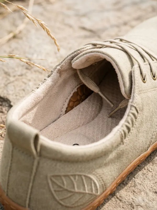 Minimal Leaf Graphic Lifestyle Look Unisex Barefoot Shoes