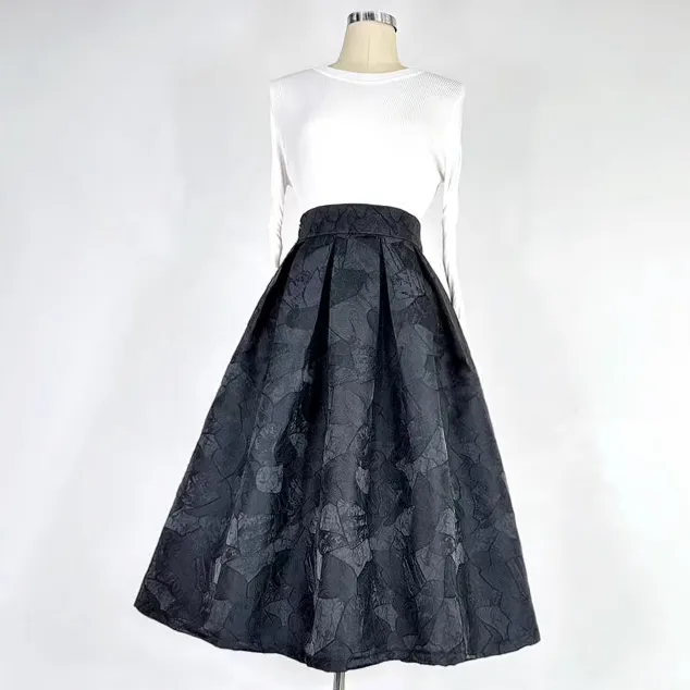 Casual Wardrobe Everyday Casual Embroidered Skirt