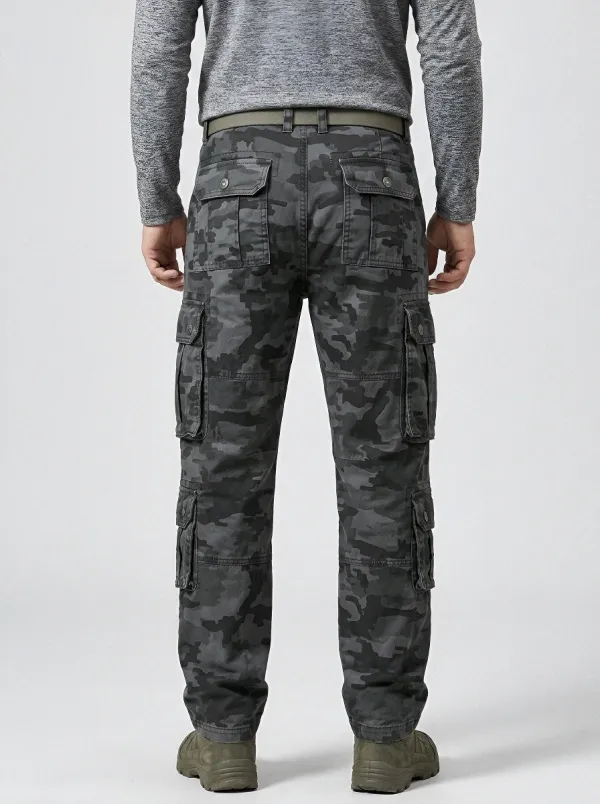 Utility-Driven Camouflage Camouflage Cargo Pants