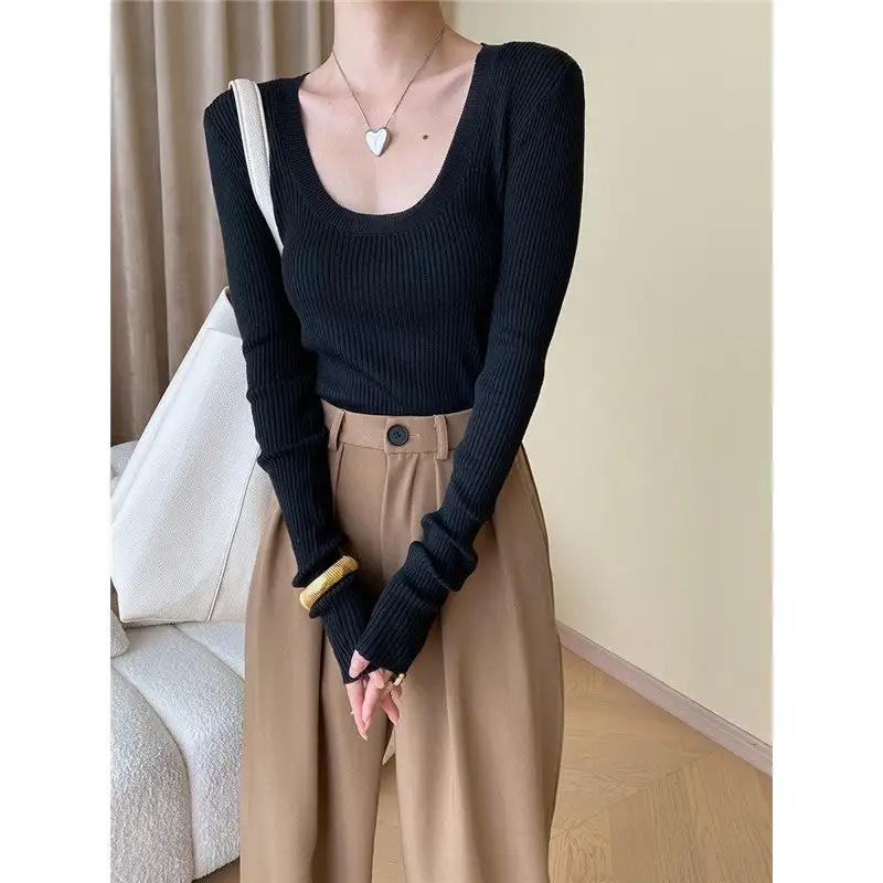 Slim Fit Knit Sweater