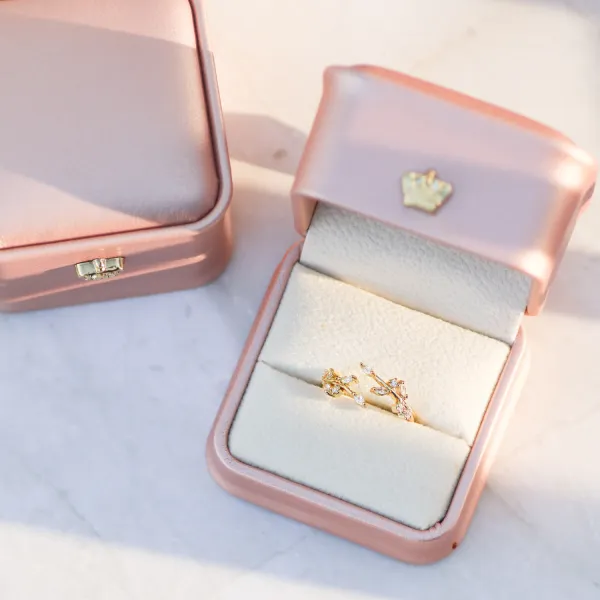 Vine Curved Adjustable Ring