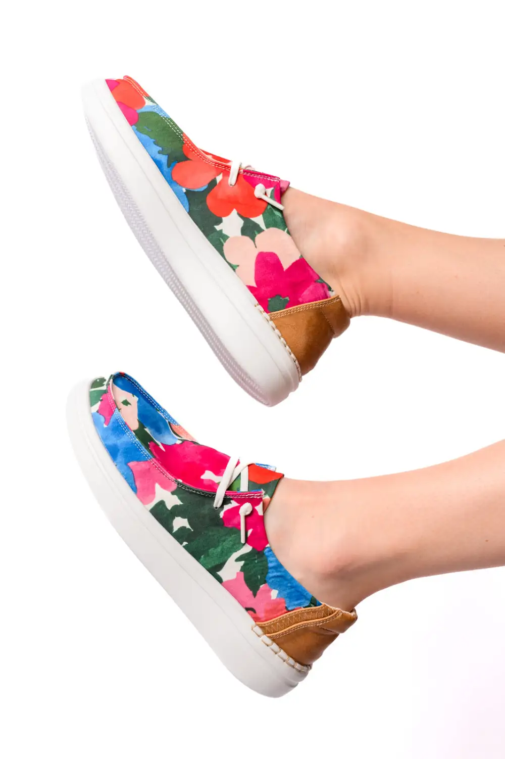 Floral Kayak Sneakers