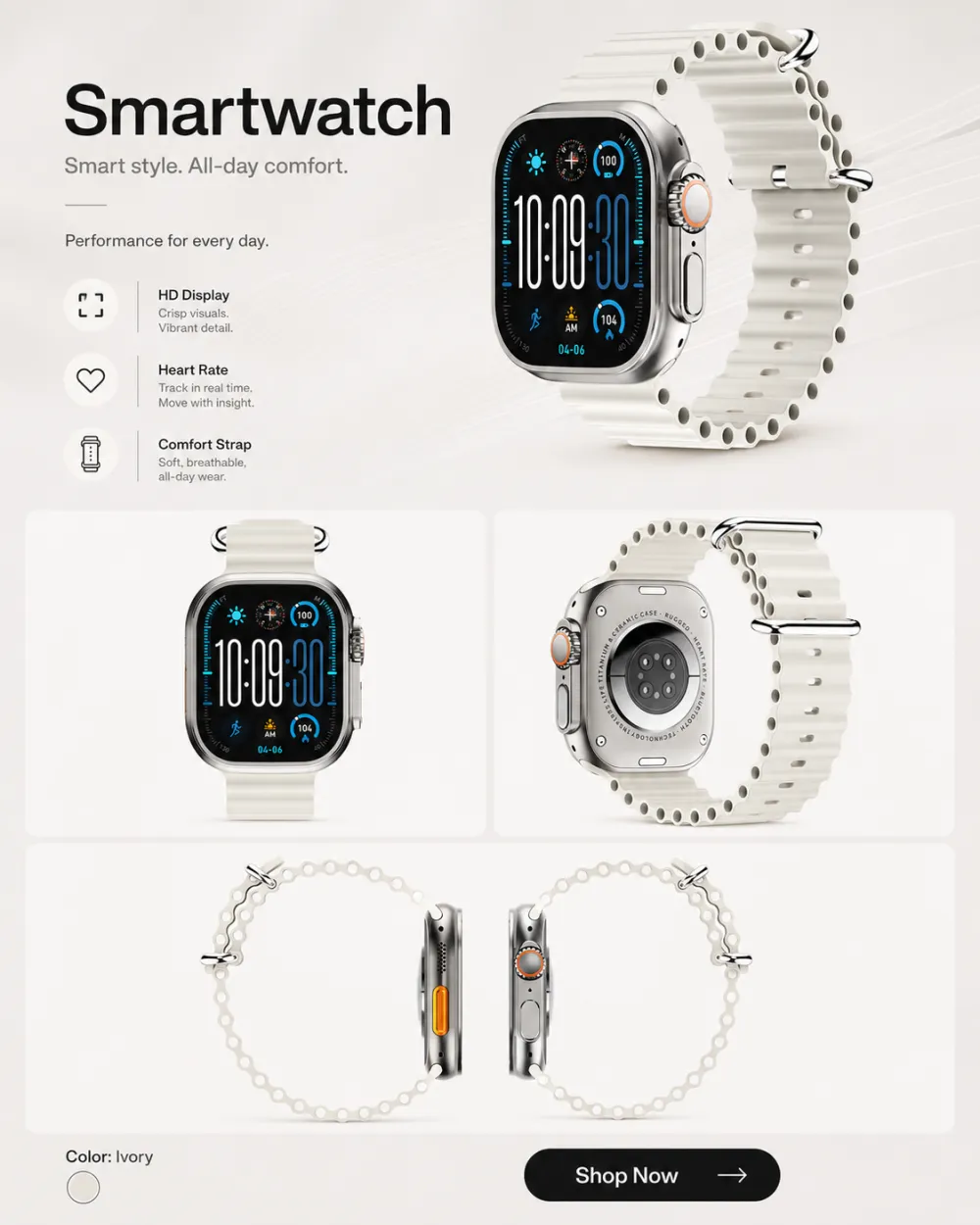 smartwatch U5
