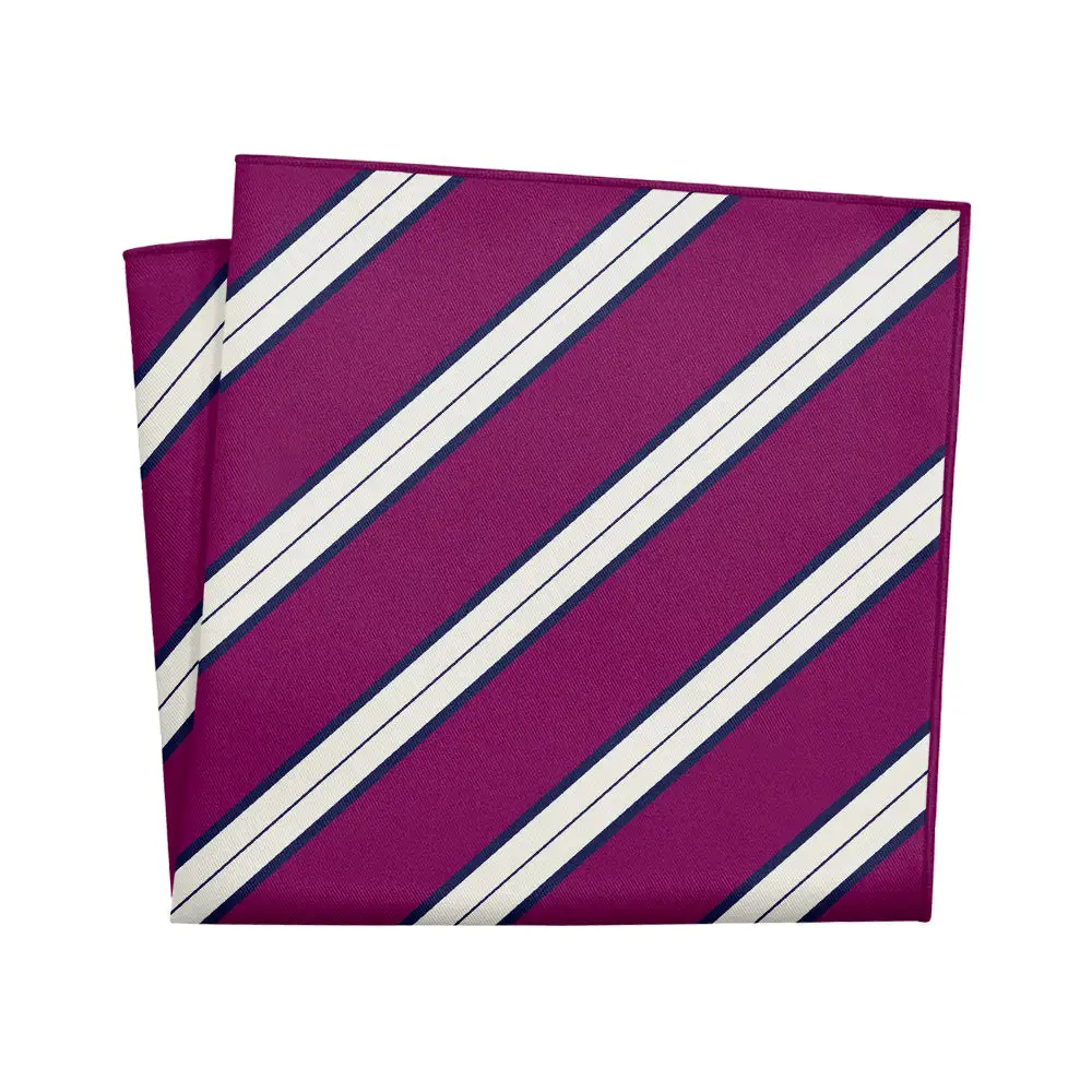 Distinctive Dapper Striped Pocket Square