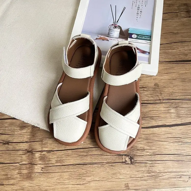 Light Base Flat Sandals