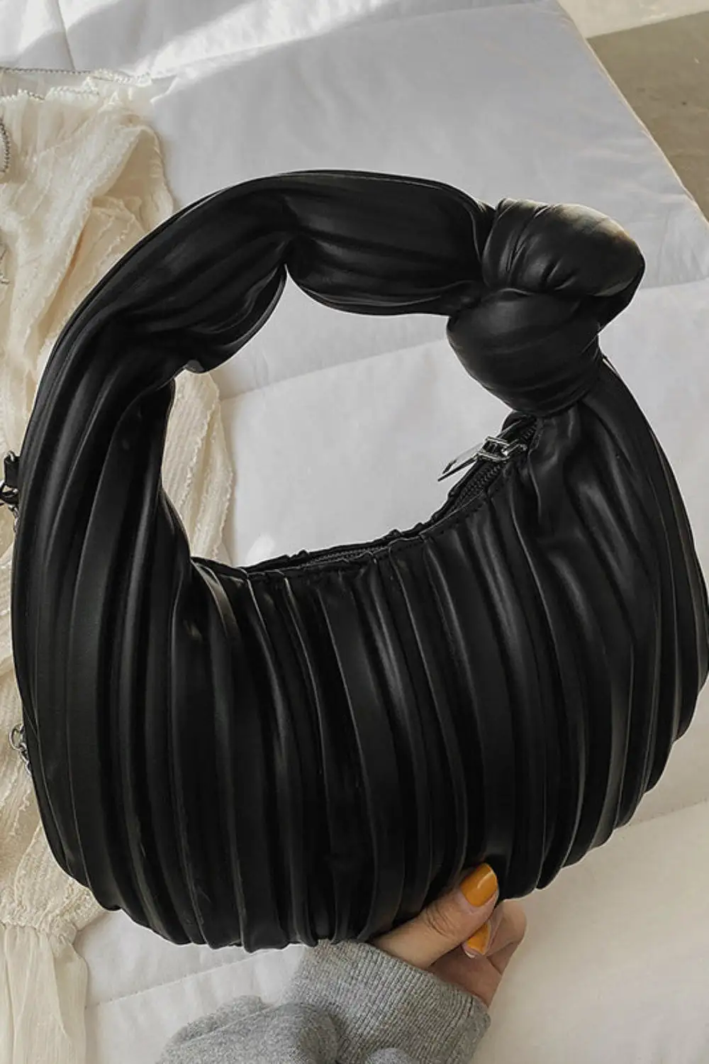 Japanese Korean-Inspired Small Crescent Shoulder Bag Soft