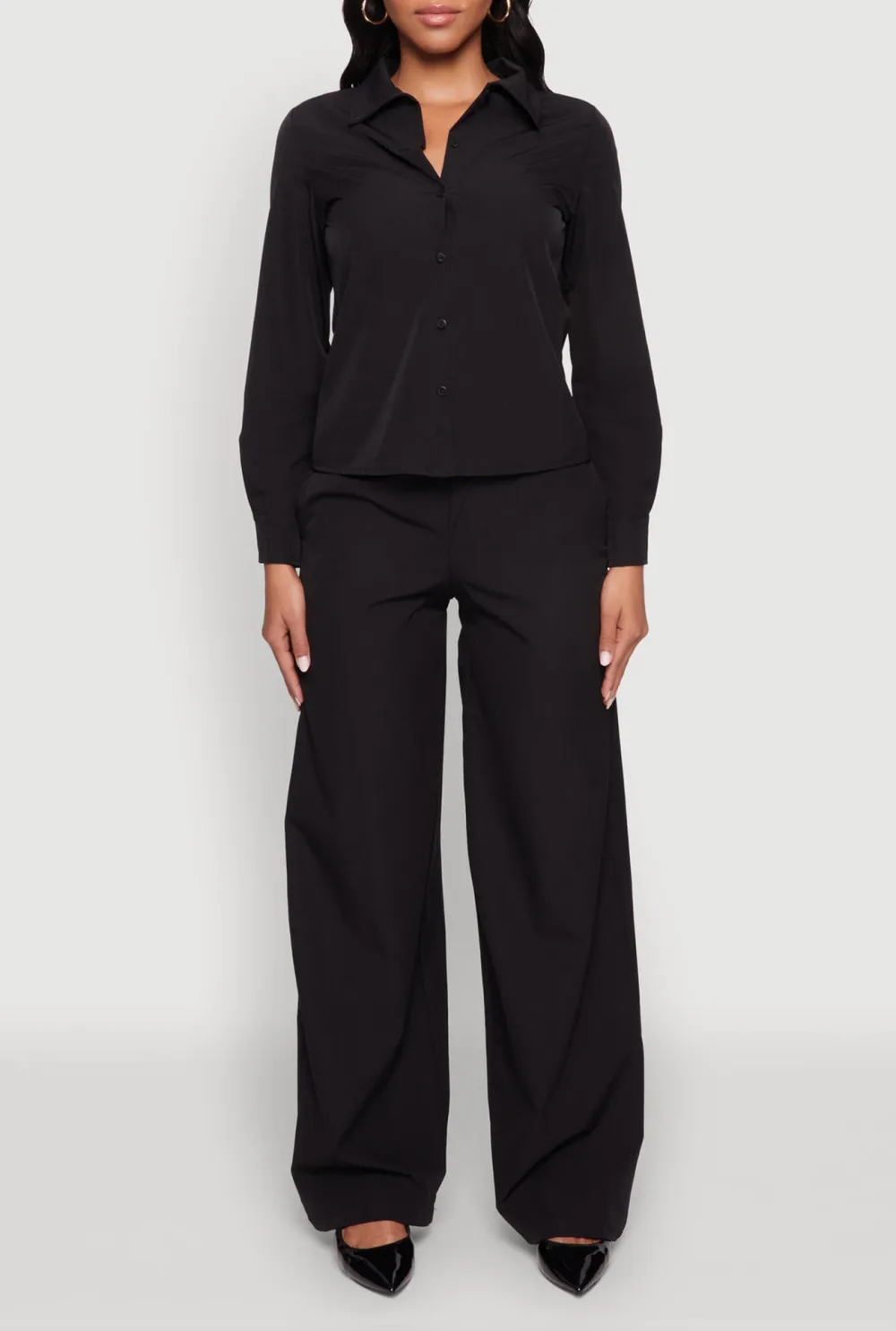 Slim Fit Long Sleeved Shirt