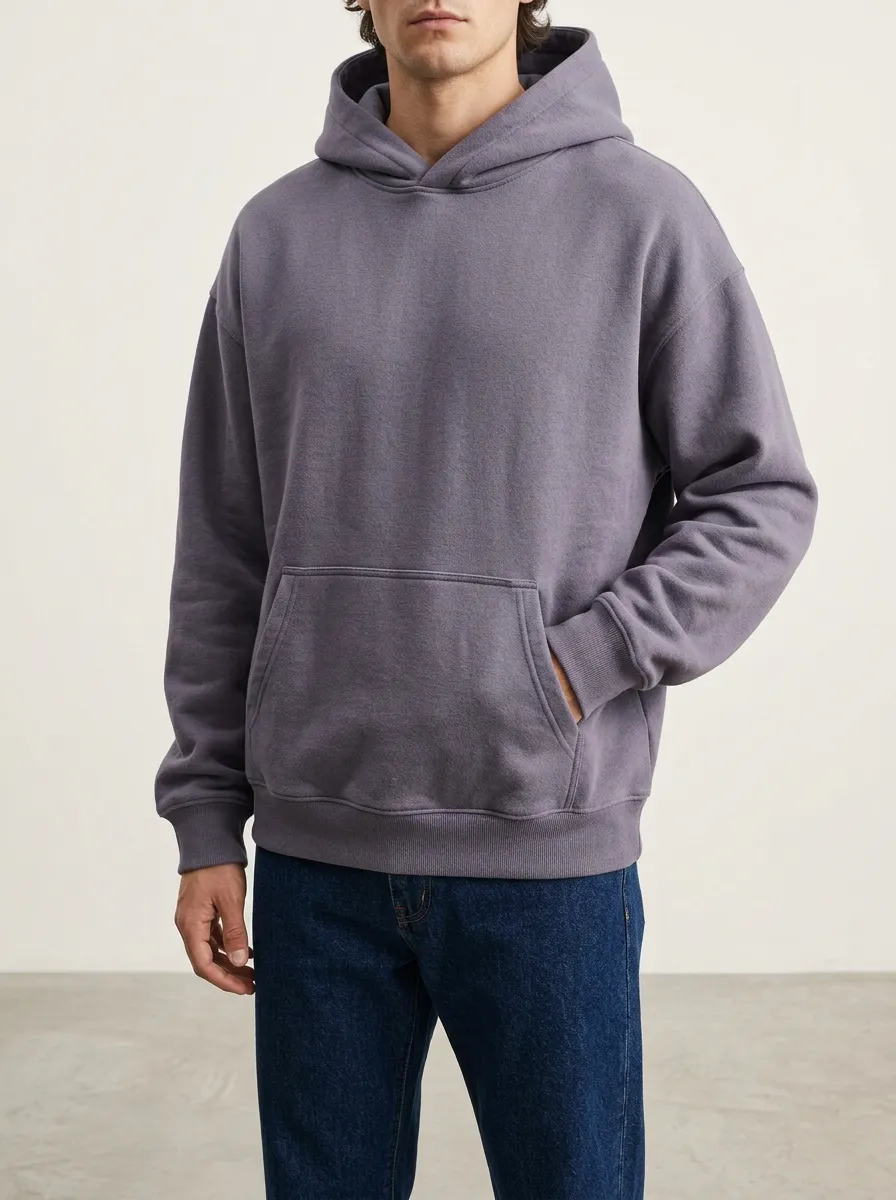 Men's Streamlined Oversized Hoodie