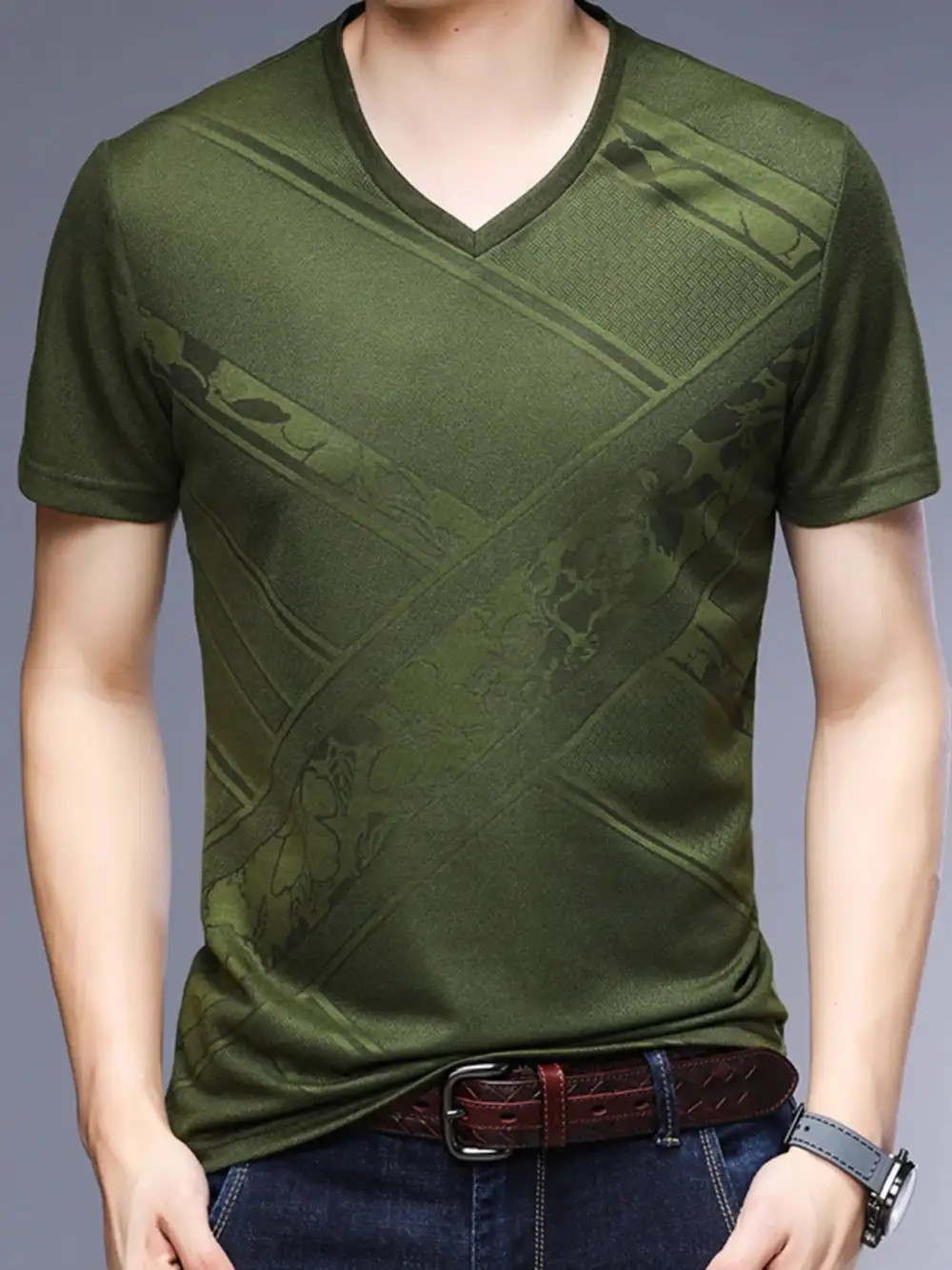 V-Neck Short-Sleeve T-Shirt