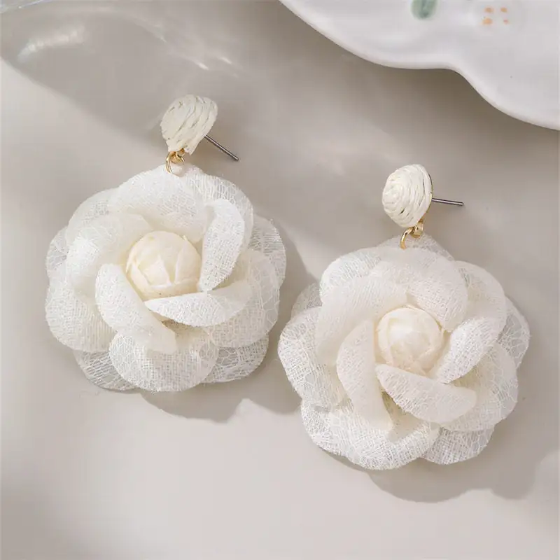 Statement Floral Statement Earrings