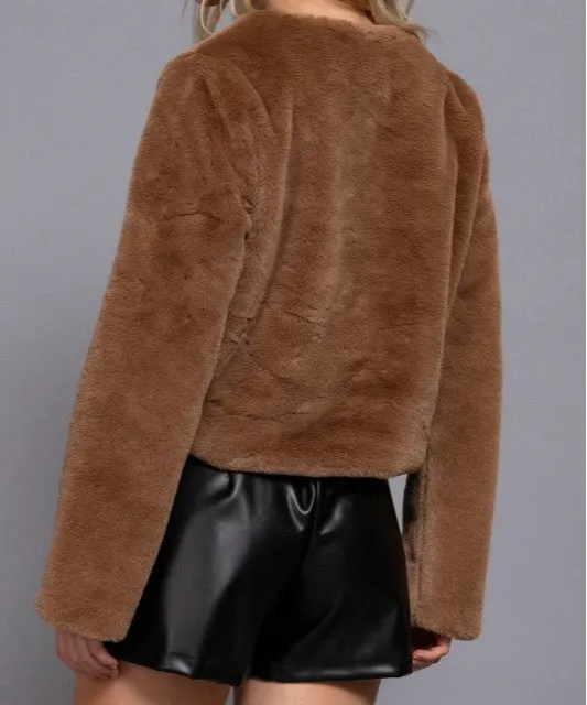 Soft Plush Thick Coat