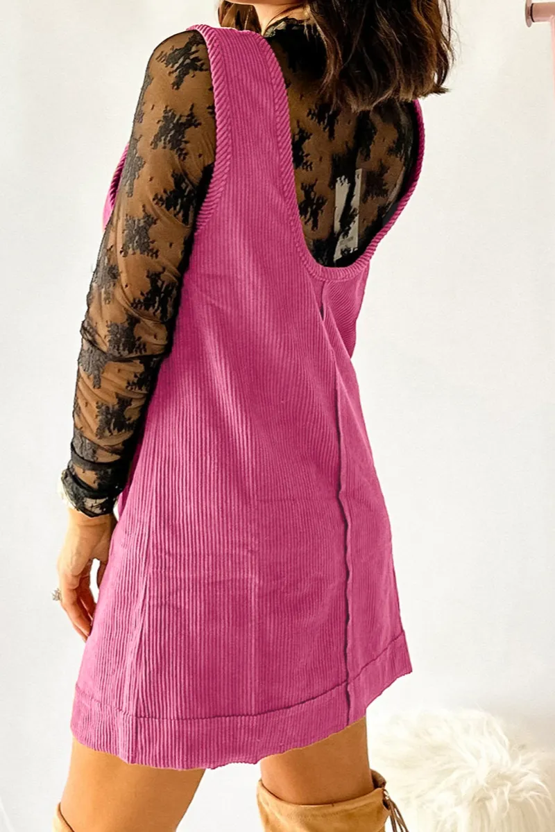 Pocket Detail Mini Dress