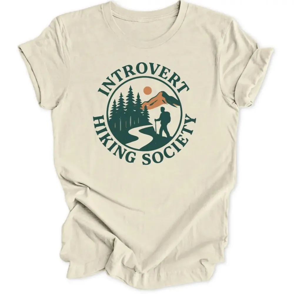 Introvert Hiking Unisex T-Shirt