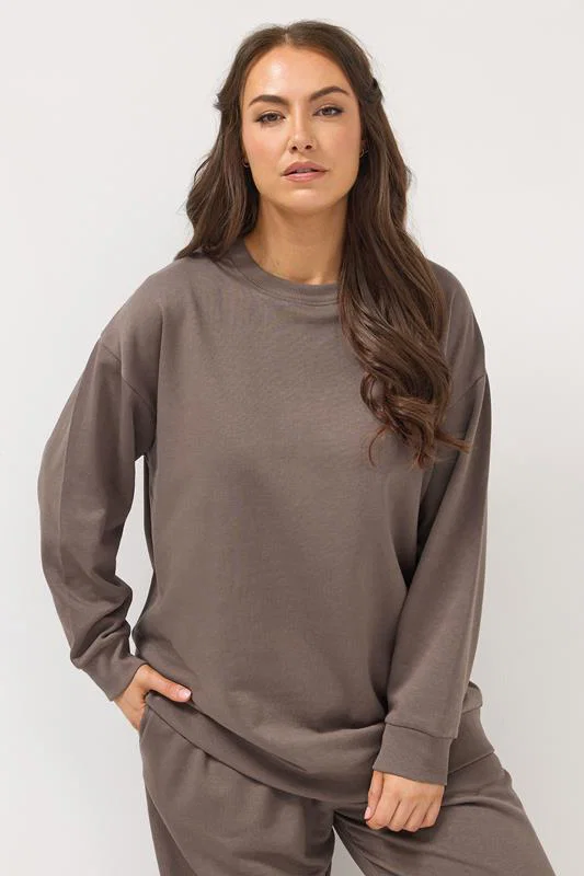 Light Brown Sweatshirt detail 1