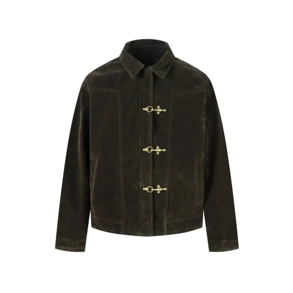 Vintage Buckle Utility Jacket