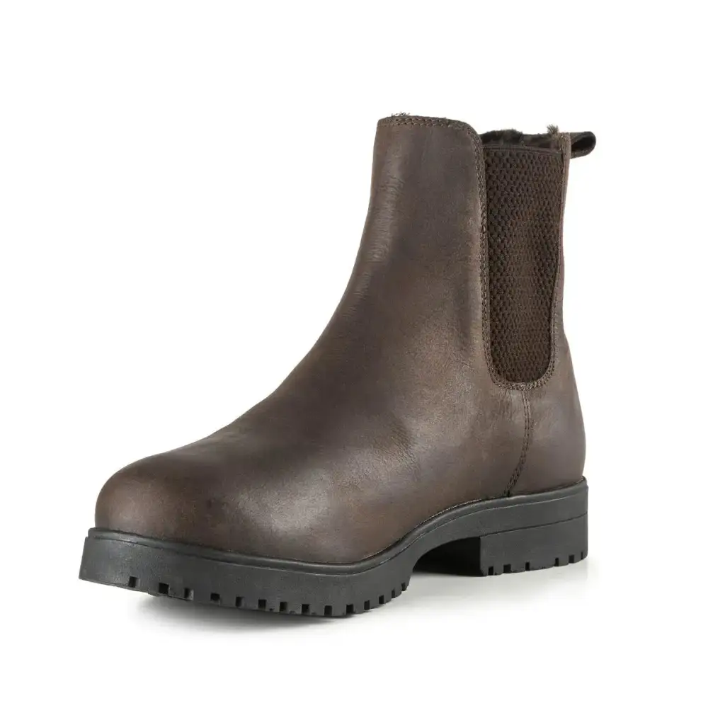 Weather-Ready Leather Paddock Boots