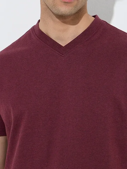 Casual Style Plain Loose Cotton T-Shirt