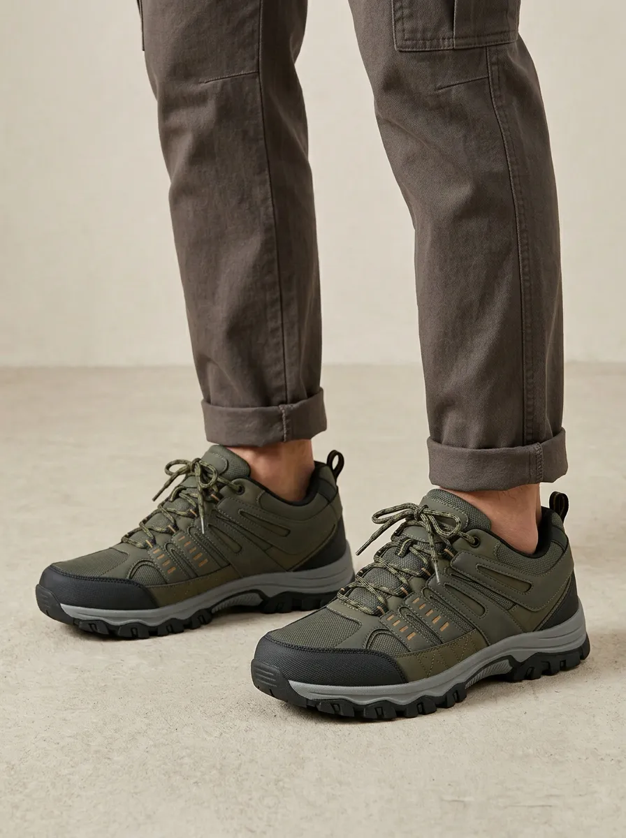 Men's Tactical Hiking Printed Outdoor Shoes