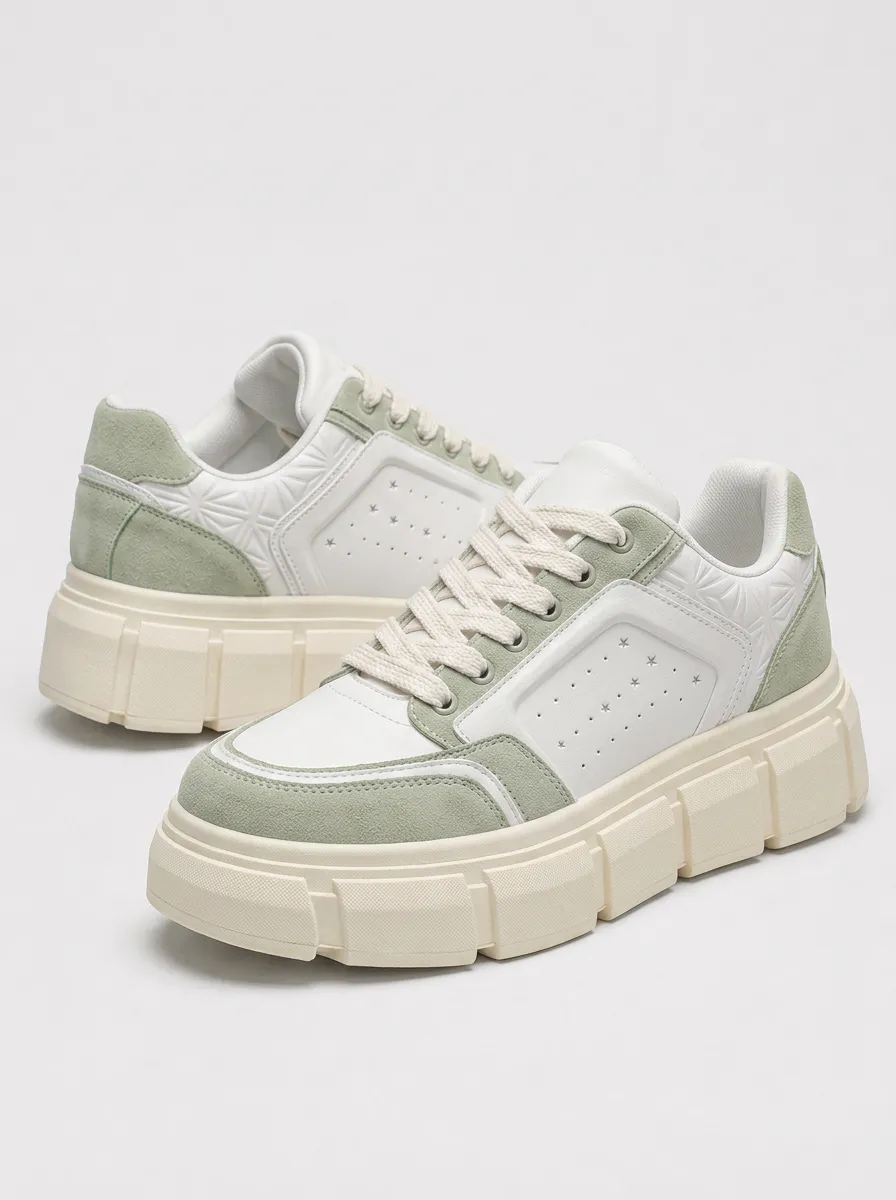 Men's Star Patterned Skate Shoes