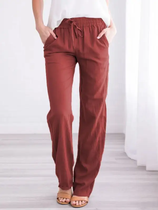 Loose Jogging Pajama Pants