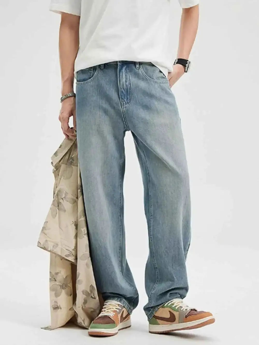 Simple Wide Leg Jeans