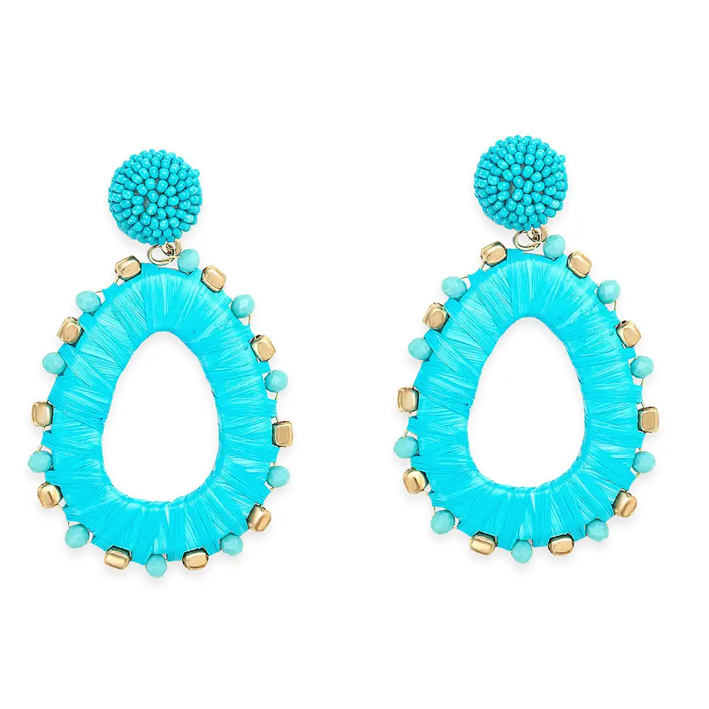 Flowing Openwork Artful Statement Earrings