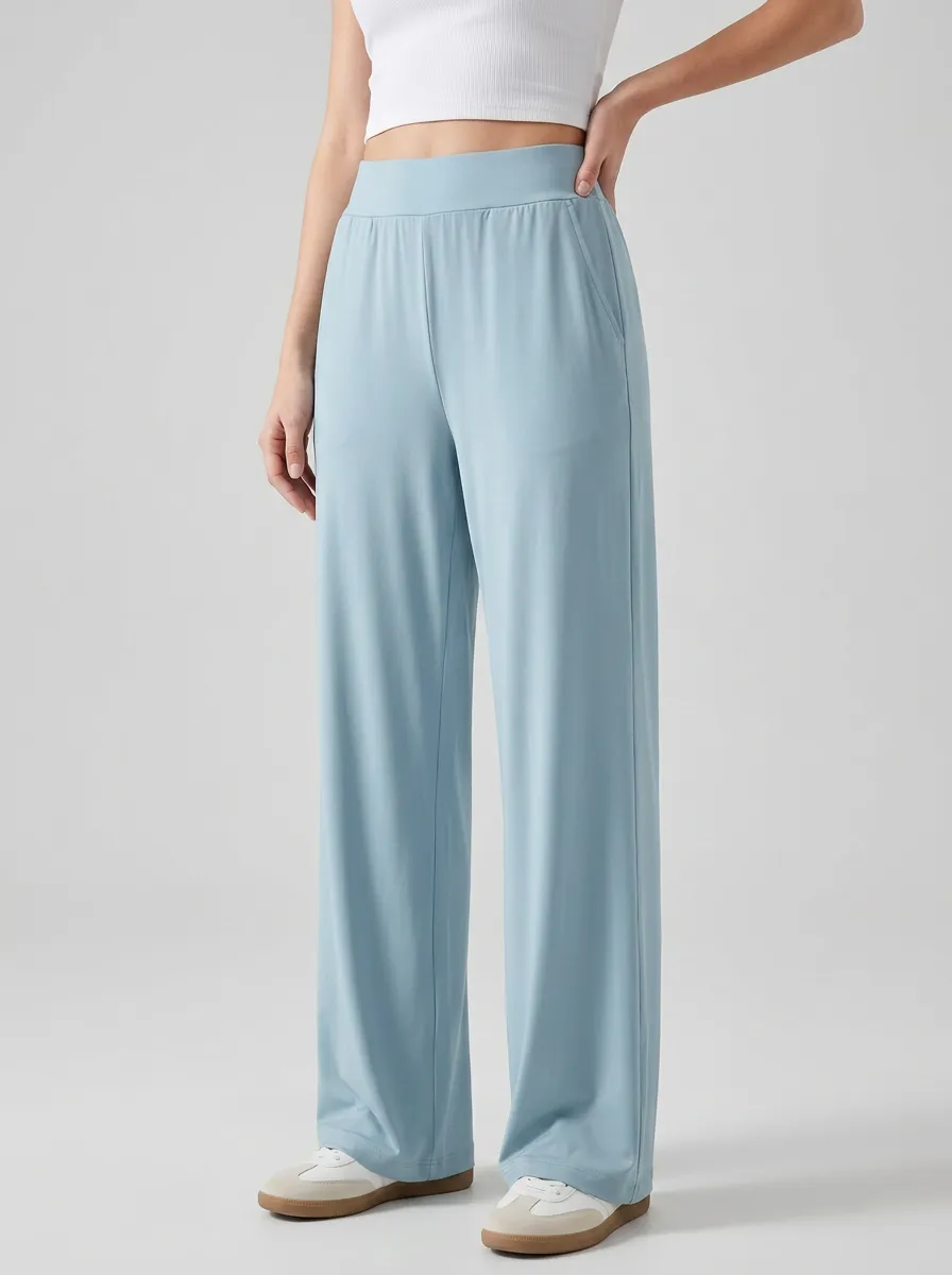 Women's Ice Silk Lounge Casual Pants