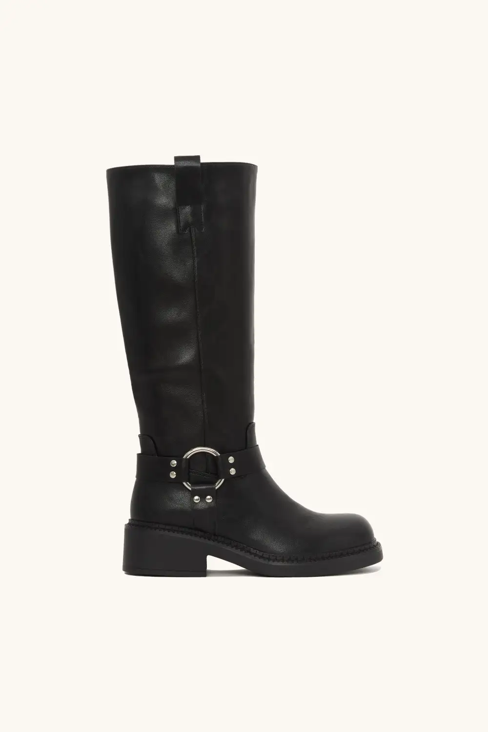Everyday Buckle Biker Riding Boots