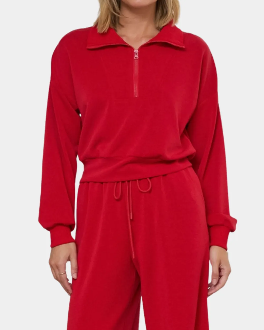 Modal Zip Front Top Sets