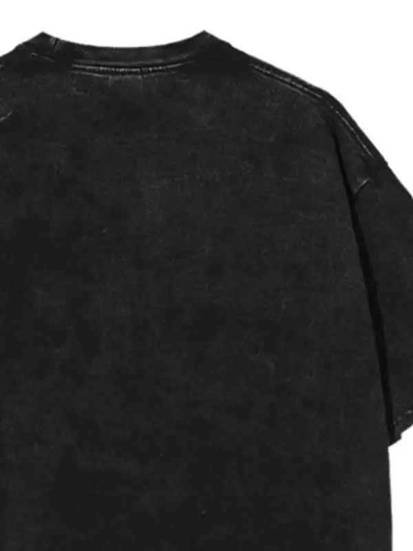 Vintage Wash Round Neck Graphic T-Shirt