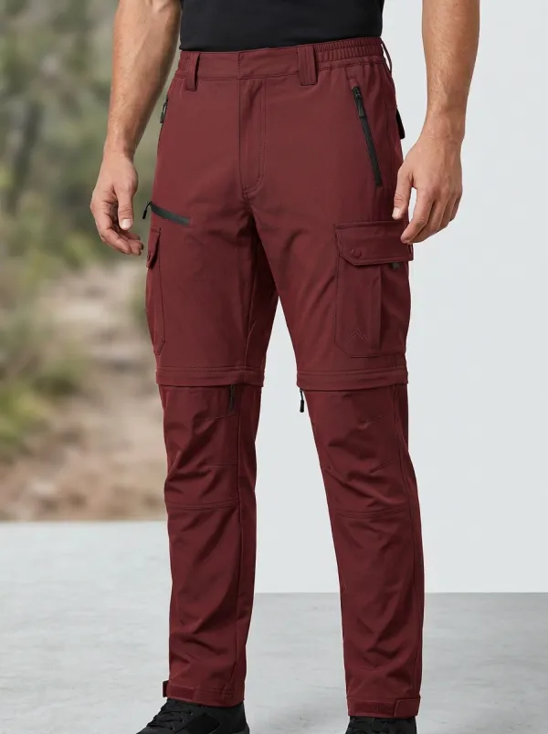 Men's Range Trek Waterproof Zip-Off Tactical Cargo Pants