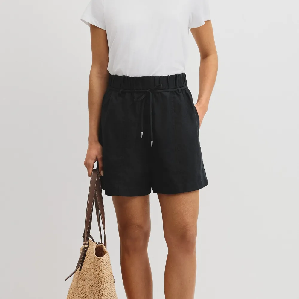 Women's Soft Linen Shorts