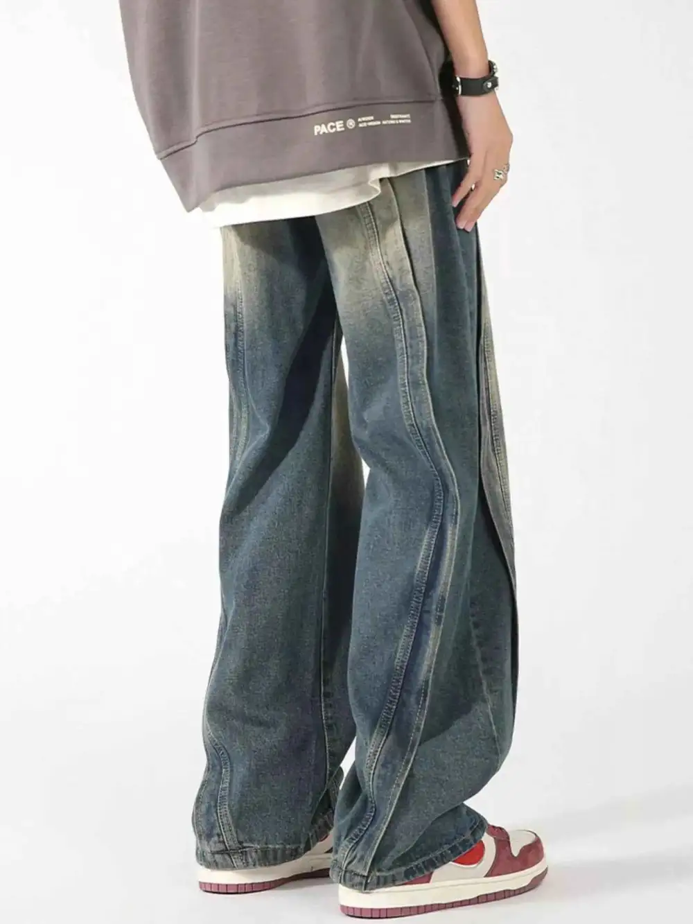 Everyday Washed Wide Leg Jeans