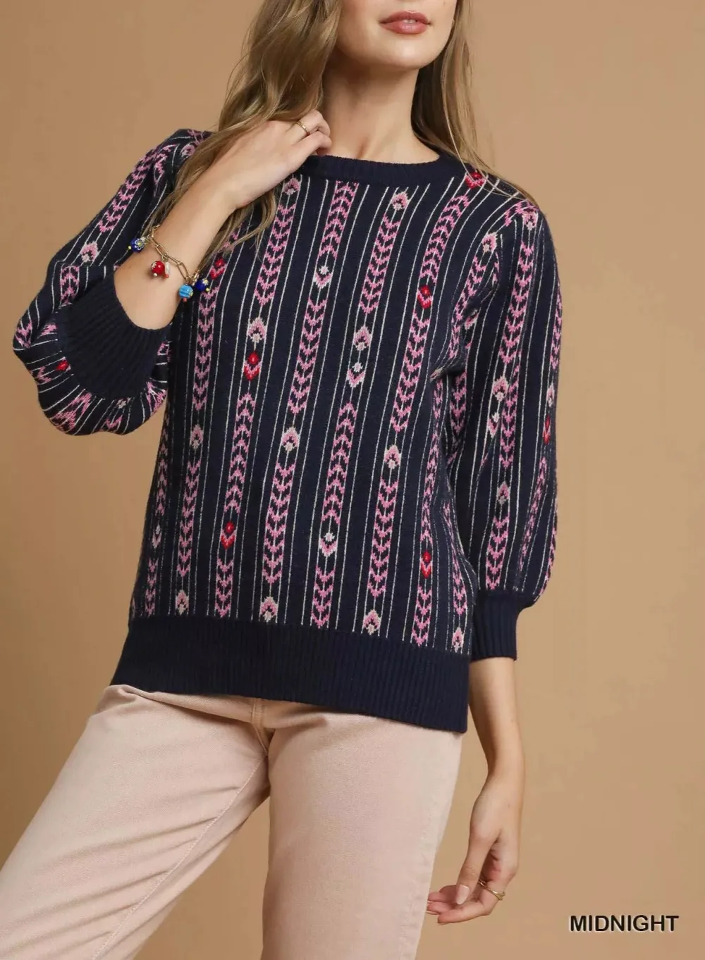 Puff Sleeve Everyday Sweater