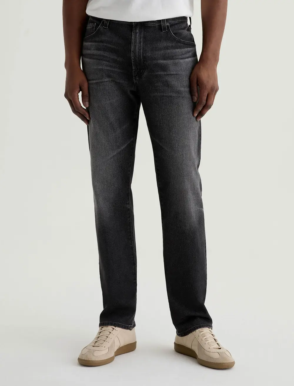 Men's Slim Straight Five Pocket Zip Fly Jeans