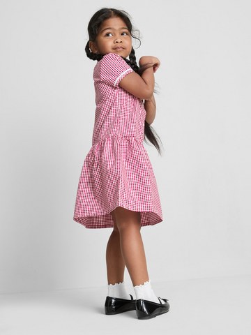 3-7yrs | Cotton Rich Gingham Check School Dress detail 1