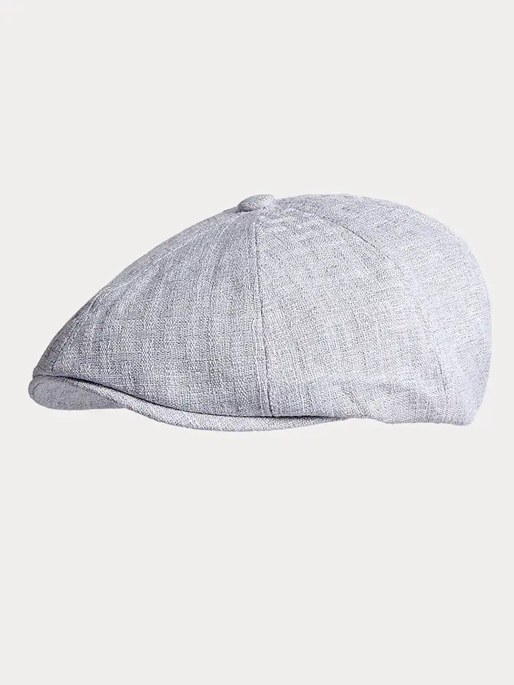 Casual Breathable Cotton Newsboy Cap