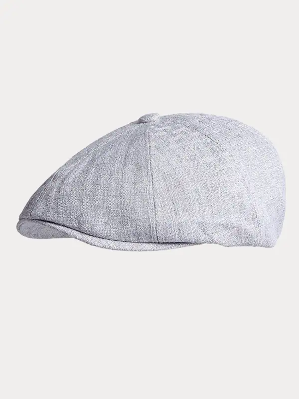 Casual Breathable Cotton Newsboy Cap