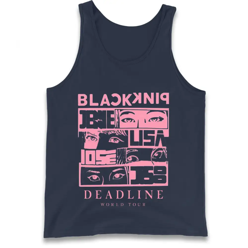 Simple Graphic Print Sleeveless Top