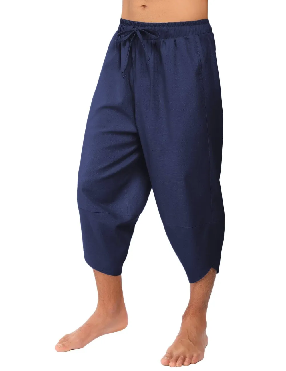 Linen Shorts Yoga Trousers
