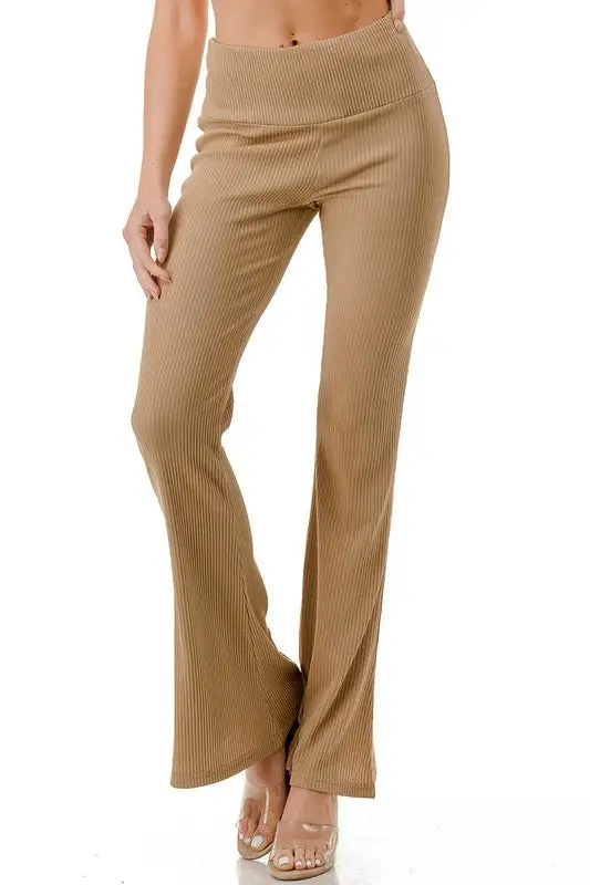 High Rise Flared Pants