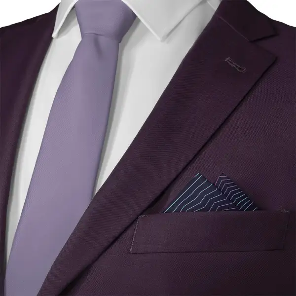 Modern Subtle Geometric Novelty Pocket Square