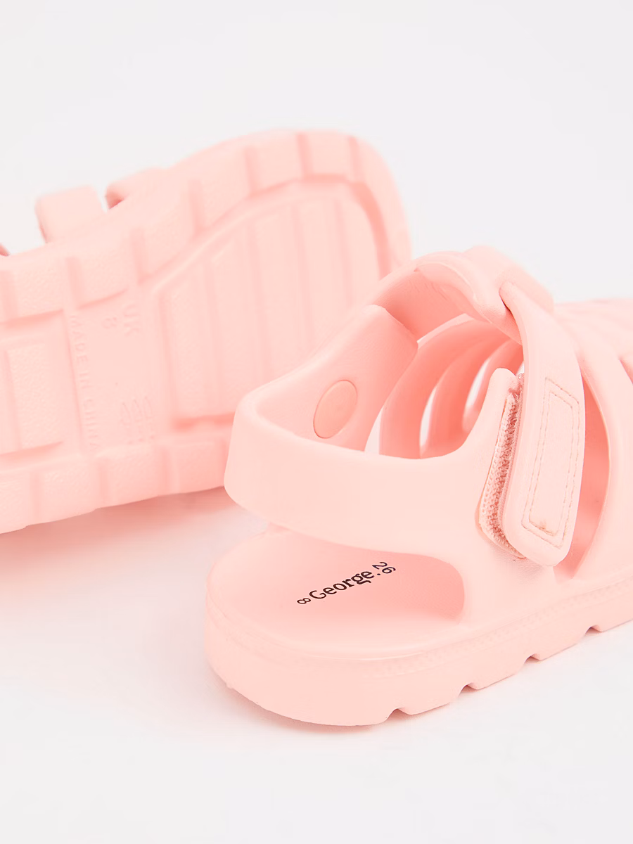 Pink Fisherman Sandals detail 2