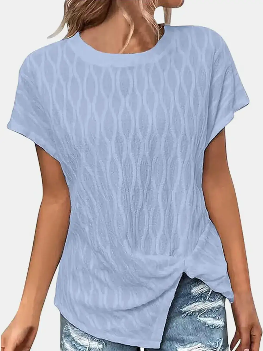 Everyday Round Neck Short Sleeve T-Shirt