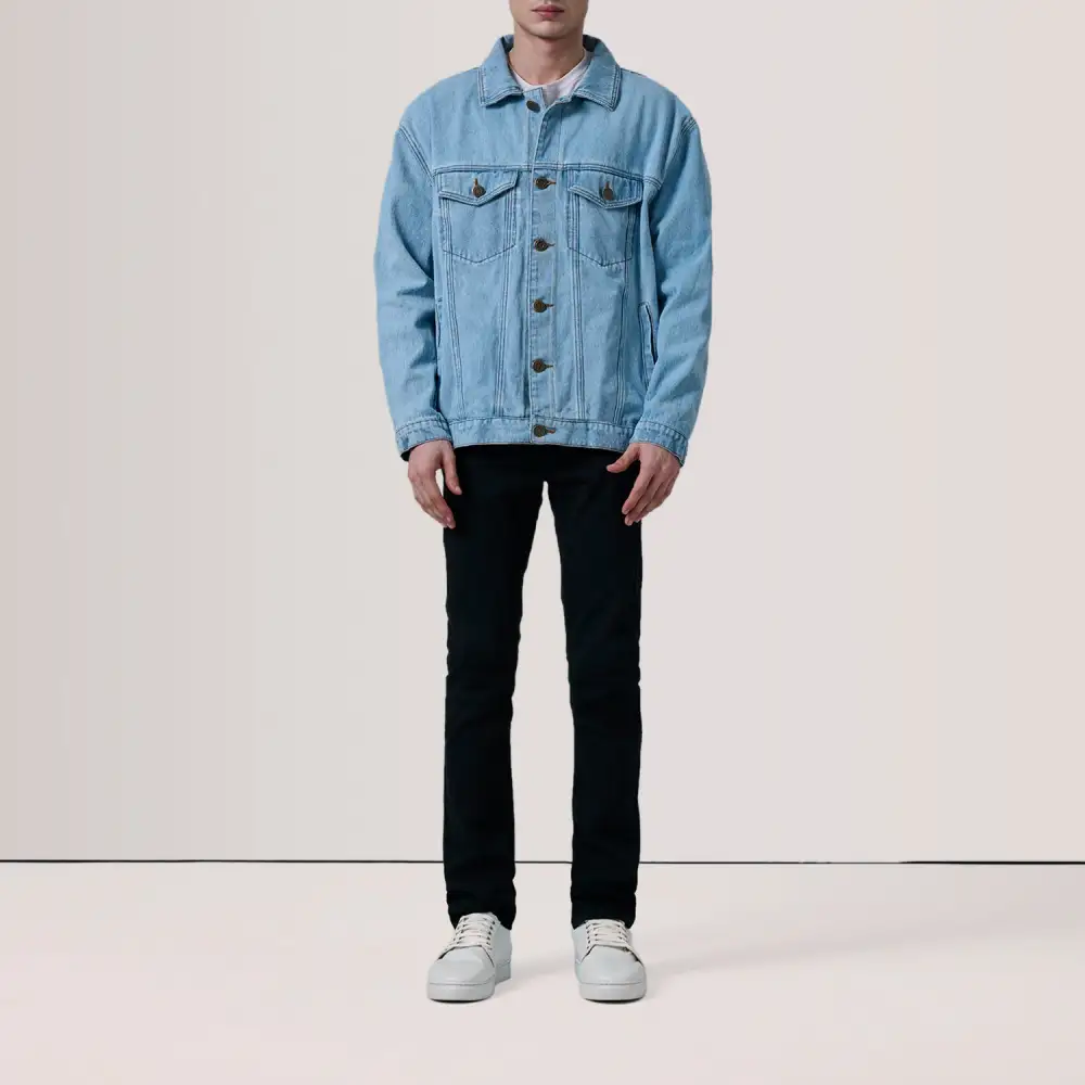 Relaxed Denim Trucker Jacket